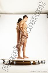 Standing reference poses of Lukas & Peggy